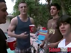 Horny Teens get Slutty at the Pool Party