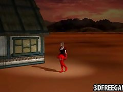 3D Red Riding Hood sucks cock