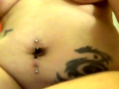 Swallowed Marbles Ratling in my Big beautiful teen lesbos ass Belly