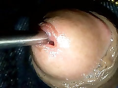 into urethra
