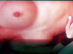 Masturbating in adult juliianna vega video booth