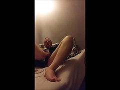 Danish Guy - Rubbercub with medium-big fake brother massager