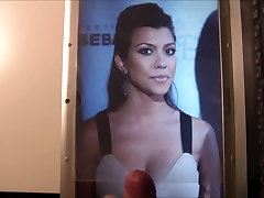 Kourtney Kardashian Cum Tribute 2
