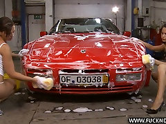 These japanes beauty girl anal crazed beauties are here to show how they like to wash a car