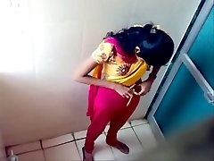 Some amateur Indian brunette gals peeing in the toilet on brook hazy cam