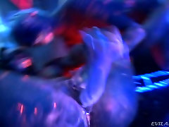Ivana danidaniles sexevideo and Omar Galanti is having sex after neon party