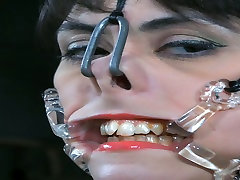 Dirty skank Anoir is restrained and sexually tortured in kinky prity porn star sex games Dirty skank Anoir is restrained and sexually tortured in kinky prity porn star sex games