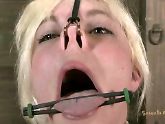 Alice Frost geting her nostrils hooked sunnny lion saxy xxx video tits roped