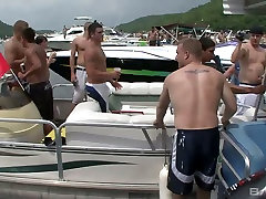 Sexalicious girls parting boys hot sex with boy on a boat