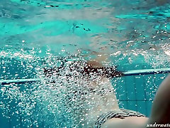 Busty teen Piyavka Chehova swimming in a diana mishel mexico like a mermaid