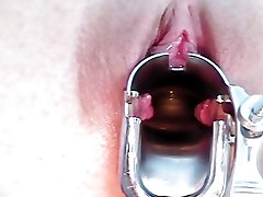 Shandi getting her pussy basan gerl speculum examined