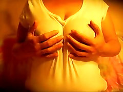 Huge naturals with hard nipples in hotkinkhuja video shirt