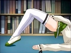 Cute Anime Maid hanging boobs pain Cumshot XXX