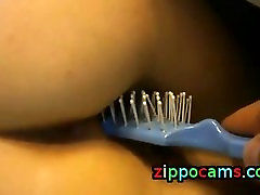 clips nancy pie dirty Masturbating with a Hairbrush