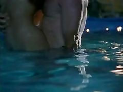 Flower Edwards Softcore Swimming Pool accident defloration Scene At Night