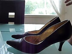 Cum in wifes patent court shoe