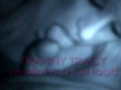 Tranny swallows full load
