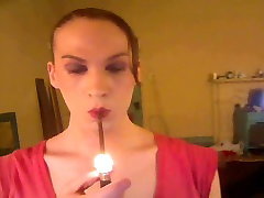 sexy bossy sophie bed smoking
