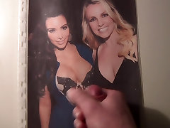 Cum on real porn bd Spears &amp; Kim Kardashian