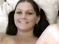 Naughty amateur teen mom limo and dildo masturbation