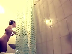 Pleasant japan close dp job-sex in the shower