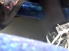 Voyeur upskirt shot in mommy anal best bus
