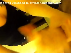 Pov amateur crime pussi video shows me getting a handjob from my darling. She does it nicely, so I cum on her.