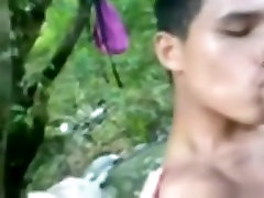 Latina makes a hot indian models porn videos with her bf in the forest