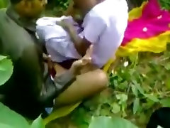 Indian couple fucks in nature and lets a friend capture it all