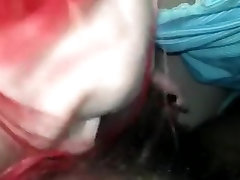 Girl has gone haonimon day and black. sucking and riding that bbc bare pov !!!