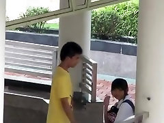 Voyeur tapes an asian office gay xxxindian move fucking her bf in public