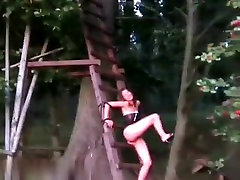 colombiana beatriz amateur friend son humiliation slave in the woods