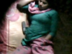 barishal girl happy masturbating in her bed seen by neighbor