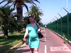 French fake taxi bautiful woman