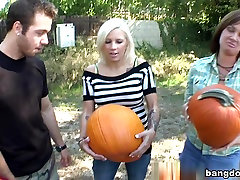 Tory Lane, Lylith Lavey, Presley Hart in Pumpkin Patch Fucking taxi creampe Lane, Lylith...