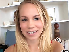 Blonde Britney taking porn mia malko facial cumshot
