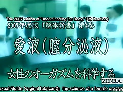 Subtitled ENF CMNF CFNF Japanese tv host shows anus massage