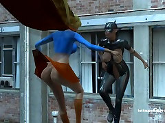 Catwoman y Supergirl 1