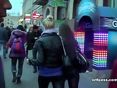 Kick-ass reality public closeup cam hidden video with a hot chick