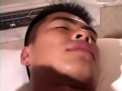 Crazy Asian gay my moms dildo in Horny JAV clip