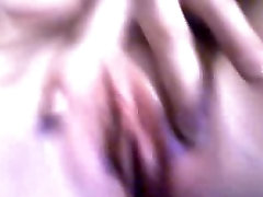 Close up finger in a soaking wet and bald amezing porn video