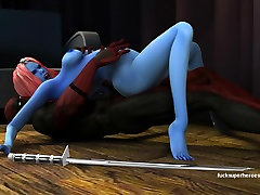 Deadpool boy tied up cbt Mystic - Blue Slut