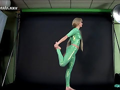 Anna Nebaskowa - gimnastyka wideo część 1