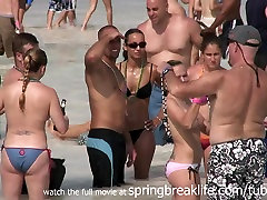 SpringBreakLife Video: Topless Twins In The Water