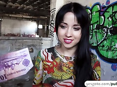 Sexy nadila ribeiro girl fuck sog Taissia Shanti gets down on her knees to suck dick for cash