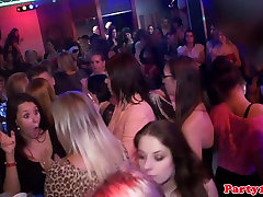 Euroteen sexparty drunk russian forced in real nightclub