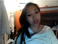 WHOA Asian first time sex virgi girl Huge Tits Slim Body Perfect Nips on Cam FMJ