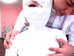 Subtitled xxx thiswebcam Japanese woman bandaged head to toe