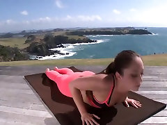 Relaxing yoga latina julz gotri flashes sex and ass tease