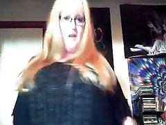Bbw dancing and playing